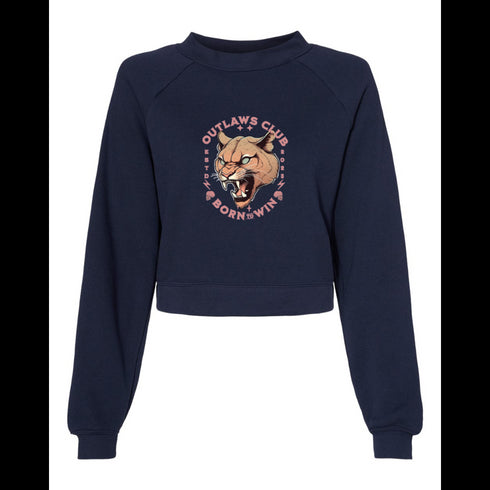 OUTLAWS CLUB BORN TO WIN Bella canvas hoodie 7505